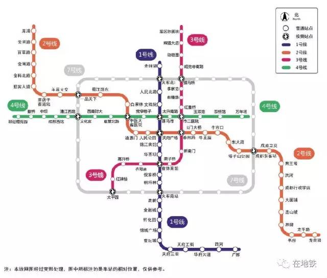 成都地铁新图揭秘，一窥城市发展的脉络